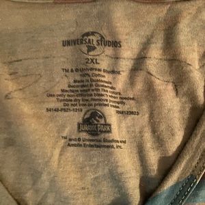 Universal studios Jurassic park Camo tank top